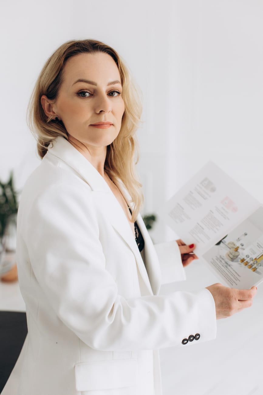 Magdalena Rebane, właścicielka gabinetu Maestria